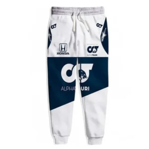 Scuderia AlphaTauri Sweatpants, All Over Print Sweatpants Scuderia AlphaTauri CAR40704092504