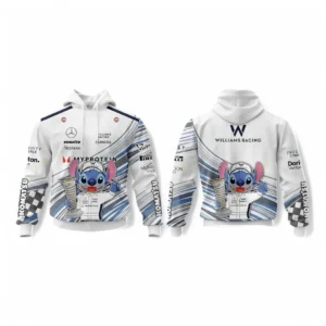 Williams Racing Hoodie, All Over Print Hoodie Williams Racing CAR40904112506