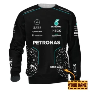 Mercedes AMG PETRONAS Sweatshirt, All Over Print Sweatshirt Mercedes AMG PETRONAS CAR41304142502
