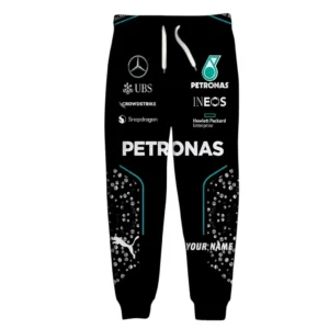Mercedes AMG PETRONAS Sweatpants, All Over Print Sweatpants Mercedes AMG PETRONAS CAR41304142502