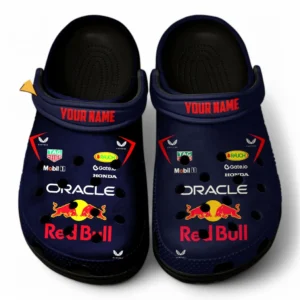 Red Bull Racing Crocs, All Over Print Crocs Red Bull Racing - Black CAR41704092509