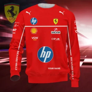 Scuderia Ferrari Sweatshirt, All Over Print Sweatshirt CAR418041025666