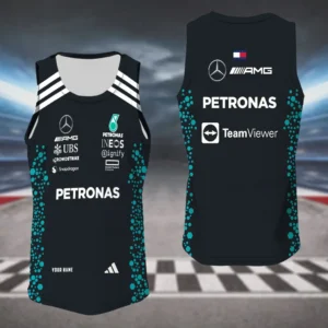 Mercedes-AMG PETRONAS F1 Team Tank Top, All Over Print Tank Top Oversized CAR418041025667