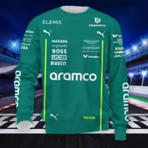 Williams Racing Sweatshirt, All Over Print Sweatshirt CAR418041025672