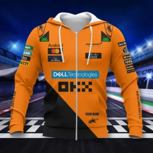 Alpine F1 Team Zipper Hoodie, All Over Print Hoodie Zip CAR418041025673