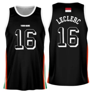 Charles Leclerc Ferrari F1 Jersey, All Over Print Basketball Jersey CAR437041625561