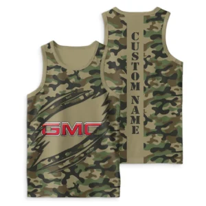 GMC Tank Top Camo Style, All Over Print Tank Top For Men GMTT2804042025