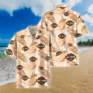 Harley Davidson Hawaiian Shirt Style Vintage Oversized, Unisex Hawaiian Shirt Summer CAR04042025667