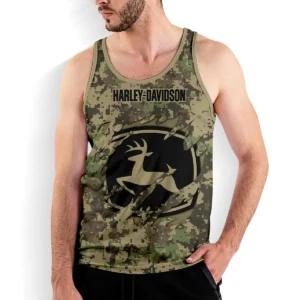 John Deere Tanktop Style Camo, Unisex Gym Tank Top Trending Summer CAR04022025002