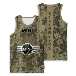 Mini Tank Top Camo Style, All Over Print Tank Top For Men MITT4704052025