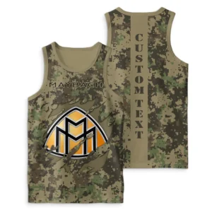 Maybach Tank Top Camo Style, All Over Print Tank Top For Men MYTT4404052025