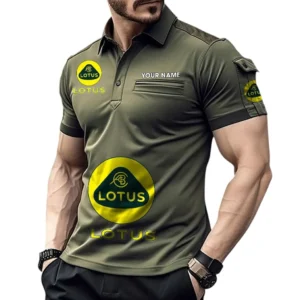 Lotus Pocket Polo Shirt, All Over Print Shirt For Lotus Fan CAR450051325355 - Green