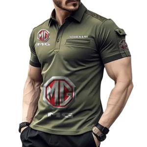Mg Pocket Polo Shirt, All Over Print Shirt For Mg Fan CAR450051325356 - Green