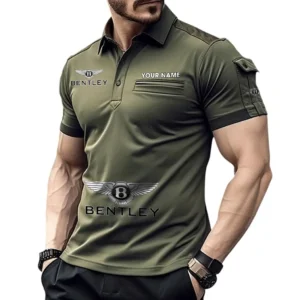 Bentley Pocket Polo Shirt, All Over Print Shirt For Bentley Fan CAR450051325363 - Green