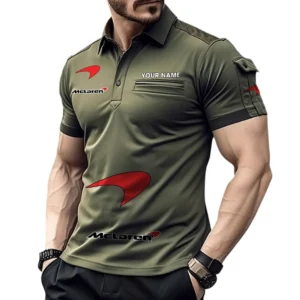 Mclaren Pocket Polo Shirt, All Over Print Shirt For Mclaren Fan CAR450051325366 - Green