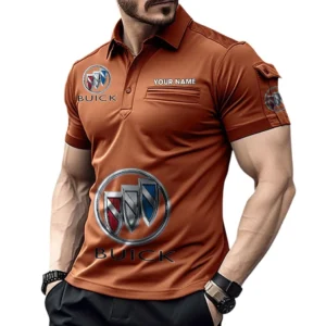 Buick Pocket Polo Shirt, All Over Print Shirt For Buick Fan CAR450051325367 - Orange