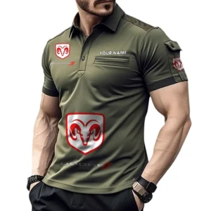 Dodge Pocket Polo Shirt, All Over Print Shirt For Dodge Fan CAR450051325380 - Green