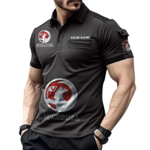 Vauxhall Pocket Polo Shirt, All Over Print Shirt For Vauxhall Fan CAR450051325385 - Black