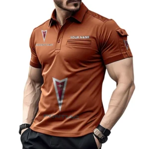 Pontiac Pocket Polo Shirt, All Over Print Shirt For Pontiac Fan CAR450051325403 - Orange