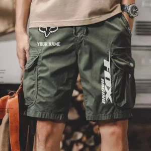 Fox Racing Men Pocket Workwear Shorts, Pants For Fox Racing Fan CAR454051625016 - Army Green