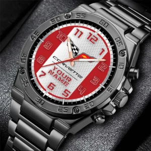 Chevrolet Corvette Hand Watch, All Over Print Hand Watch Chevrolet Corvette CAR471282037