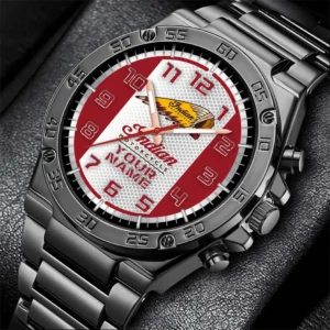 Indian Motorcycle Hand Watch, All Over Print Hand Watch Indian Motorcycle CAR471282056