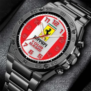 Ferrari Hand Watch, All Over Print Hand Watch Ferrari CAR471282059