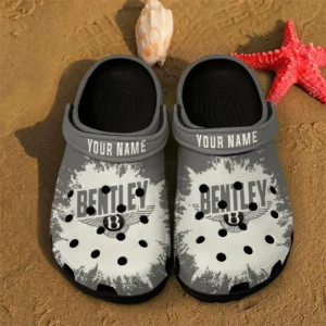 Bentley Crocs, All Over Print Crocs Bentley - Black DCAR469242026