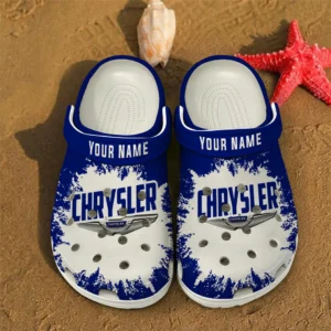Chrysler Crocs, All Over Print Crocs Chrysler - White DCAR469242032