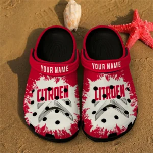 Citroen Crocs, All Over Print Crocs Citroen - Black DCAR469242033