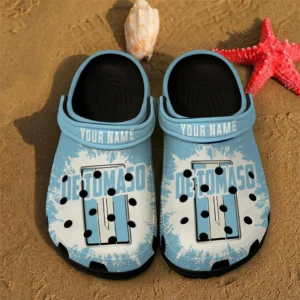 De Tomaso Crocs, All Over Print Crocs De Tomaso - Black DCAR469242036