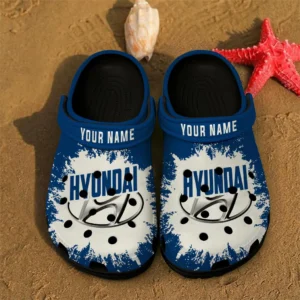 Hyundai Crocs, All Over Print Crocs Hyundai - Black DCAR469242046