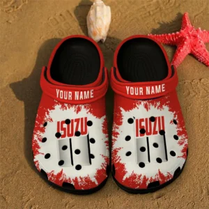 Isuzu Crocs, All Over Print Crocs Isuzu - Black DCAR469242048