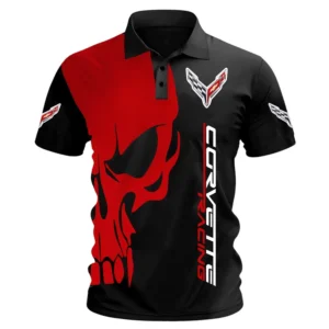 Corvette Racing Polo Shirt, All Over Print Polo Shirt CAR06032025000 - Red
