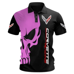 Corvette Racing Polo Shirt, All Over Print Polo Shirt CAR06032025000 - Purple