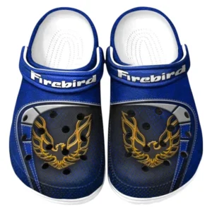 Firebird Pontiac Crocs Sandals For Men Women, Gift For Firebird Pontiac Fan CAR177031425573 - Blue