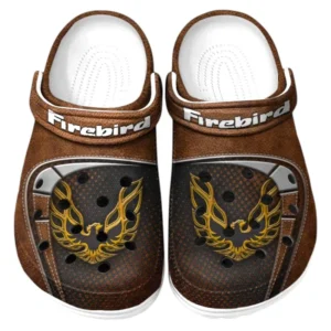 Firebird Pontiac Crocs Sandals For Men Women, Gift For Firebird Pontiac Fan CAR177031425573 - Brown