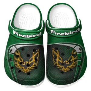 Firebird Pontiac Crocs Sandals For Men Women, Gift For Firebird Pontiac Fan CAR177031425573 - Green