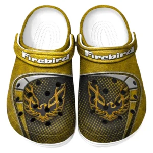 Firebird Pontiac Crocs Sandals For Men Women, Gift For Firebird Pontiac Fan CAR177031425573 - Yellow