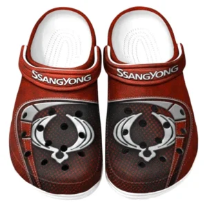 SsangYong Motor Crocs Sandals For Men Women, Gift For SsangYong Motor Fan CAR177031425584 - Red
