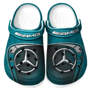 AMG Crocs Sandals For Men Women, Gift For AMG Fan CAR177031425587 - Cyan