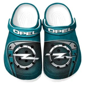 Opel Crocs Sandals For Men Women, Gift For Opel Fan CAR177031425588 - Cyan