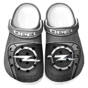Opel Crocs Sandals For Men Women, Gift For Opel Fan CAR177031425588 - Gray