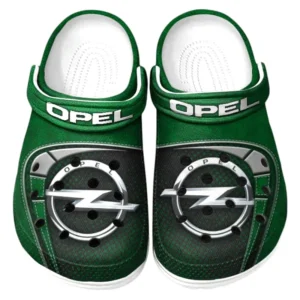 Opel Crocs Sandals For Men Women, Gift For Opel Fan CAR177031425588 - Green