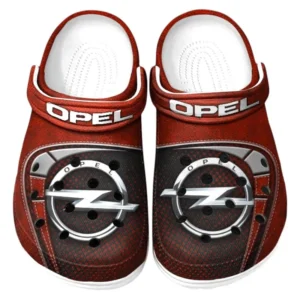Opel Crocs Sandals For Men Women, Gift For Opel Fan CAR177031425588 - Red