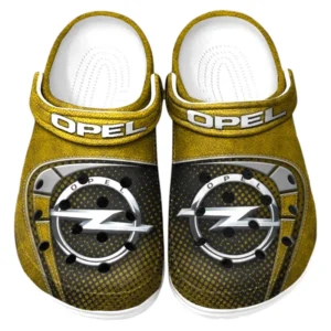 Opel Crocs Sandals For Men Women, Gift For Opel Fan CAR177031425588 - Yellow