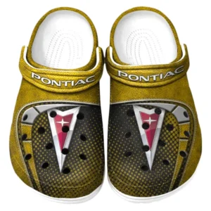 Pontiac Crocs Sandals For Men Women, Gift For Pontiac Fan CAR177031425589 - Yellow