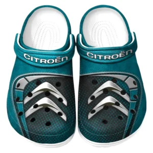 Citroen Crocs Sandals For Men Women, Gift For Citroen Fan CAR177031425590 - Cyan