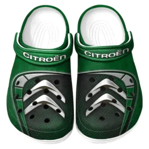Citroen Crocs Sandals For Men Women, Gift For Citroen Fan CAR177031425590 - Green