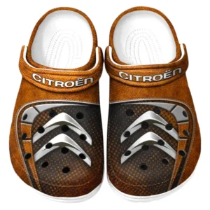Citroen Crocs Sandals For Men Women, Gift For Citroen Fan CAR177031425590 - Orange